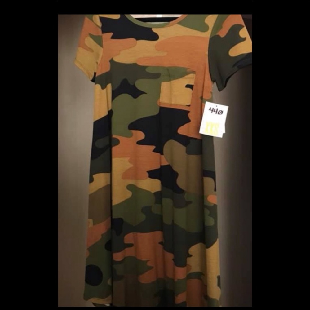 XXS Camo Lularoe Carly
